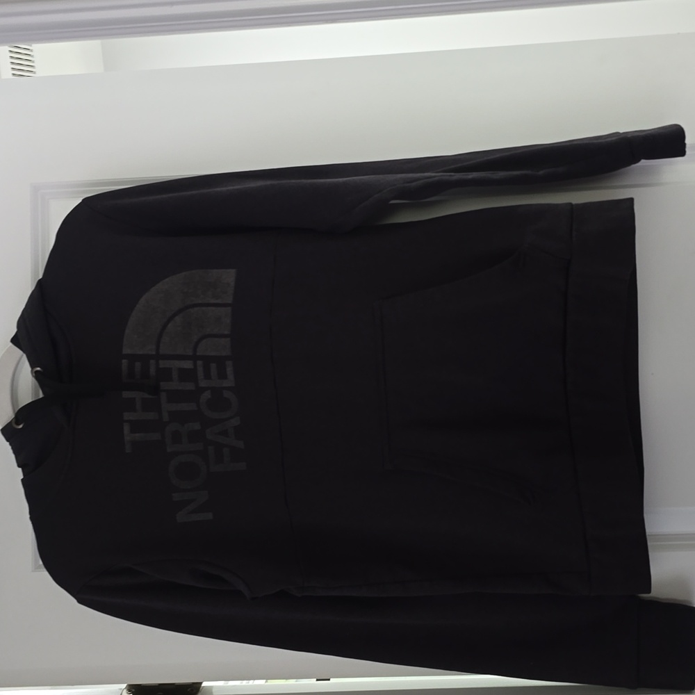 The North Face Black Pullover Sweater with Logo